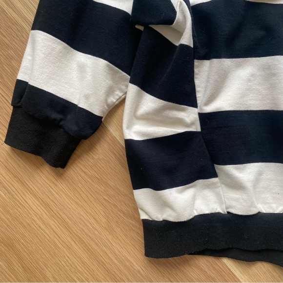 Relaxed Fit Striped Sweatshirt - Picture 5 of 6